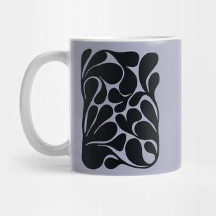 flat floral ornament Mug